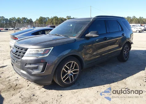 2017 Ford Explorer Sport из США, поврежденный, VIN 1FM5K8GT5HGA07118